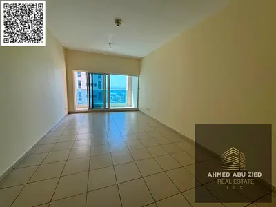 Oversized 1BR Master Apartment for Rent in Ajman One Towers Al Rashidiya 3 | Full Sea View & Dressi