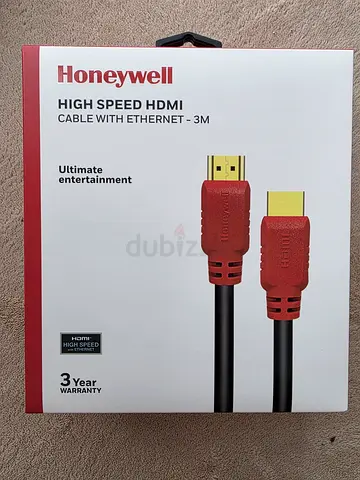 Honeywell High Speed HDMI Cable with Ethernet - 3M (Like New)