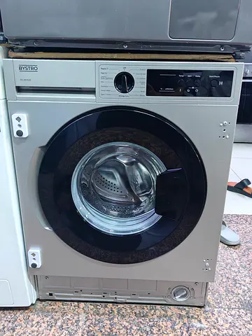 Front-load Built-in Washing Machine - Silver (Good Working Condition)