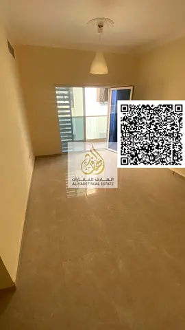 One bedroom and living room with two bathrooms and a balcony. Second occupancy. Super deluxe finishing. Very spacious. Prime location in Al-Jarf 2, cl