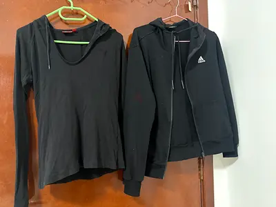 Adidas Zip-up Hoodie and Long Sleeve Top Collection