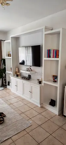 Decorative TV unit, with storage