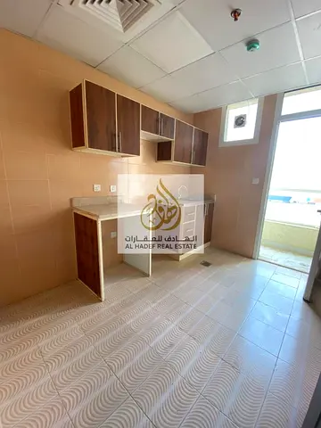 Annual rent in Ajman, Al Jurf 3, near Tribes Discount Center and Woodland Park School. The building is for families and features a bedroom, living roo