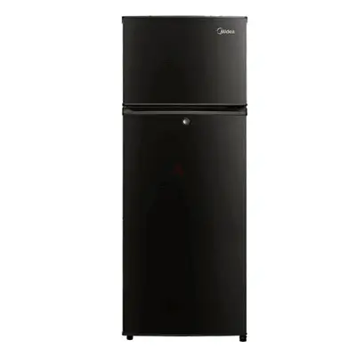 Midea Top Freezer Refrigerator - Black, Good Condition