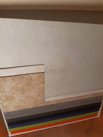 Assorted Vinyl/Laminate Flooring Sample Boards - Various Colors