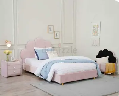 Pan Home Twin Bed With 2 Side Table Storage