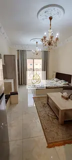 Annual rent in Ajman, Al Jurf 2 area, next to Ajman University. The building is for families. It fea