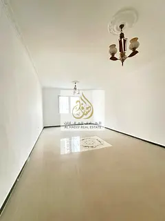 Annual rent in Ajman, Al Nuaimiya 3 area, near Dubai Islamic Bank. Two bedrooms, living room with ba