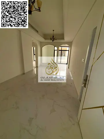 One bedroom and living room with two bathrooms, balcony, and built-in wardrobe. Located behind the Saudi German Hospital, near a school complex. First