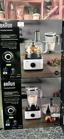 Braun Food Processor with Blender Attachment - New in Box