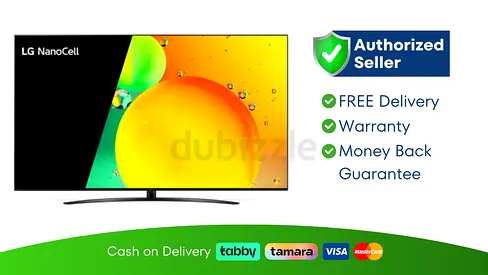 LG 65 inch TV NanoCell Smart - 4K - Brand New | 1 Year Warranty | FREE Delivery | SHJ5656
