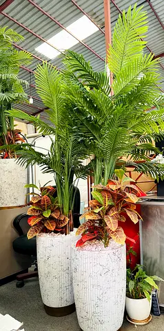 Artificial Pots with Flowers Unlimited Quantity