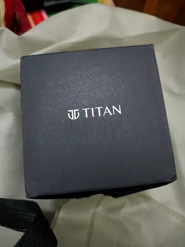 Titan wristwatch in original box -  never used, got as a gift, recently