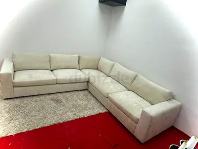 Amazing condition pottery barn lshape sofa