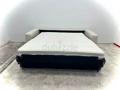 Natuzzi leather sofabed