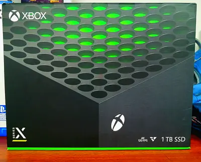 Xbox series x with box and 1 controller