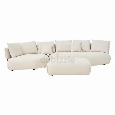 Marina home Sectional sofa comfortable feather filled