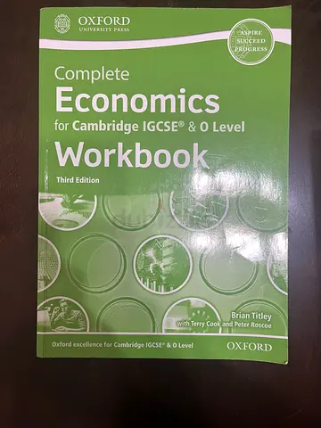 Igcse economics workbook
