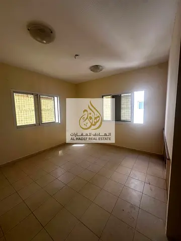 Studio for annual rent in Sharjah Al Majarah prime location close to services with practical layout ideal for individuals and comfortable living