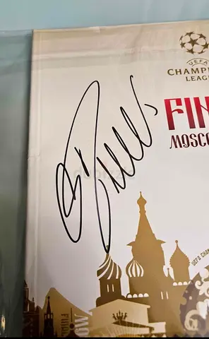 Cristiano Ronaldo CR7 Signed 2008 Champions League Final Official Matchday Programme
