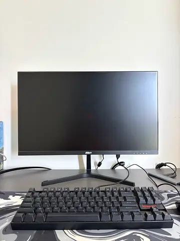 alhua 24-inch LED Monitor with Stand - Good Working Condition. 60 hertz. 1080P quality, negotiable.