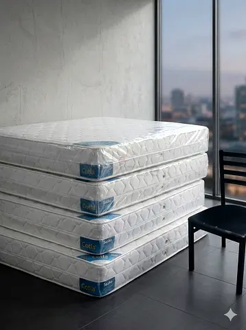 Set of 4 New Single Mattresses - Brand Cotta, Still Wrapped