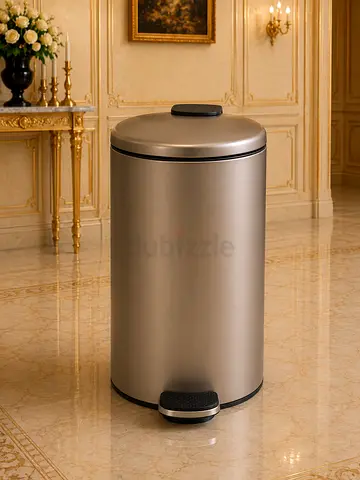 Stainless Steel Pedal Bin - 30L, Matte Finish