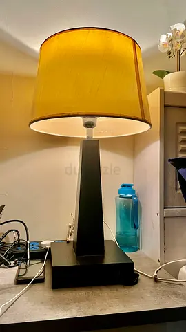 Modern Table Lamp with Fabric Shade