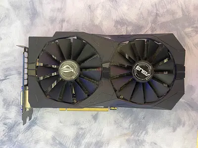 GPU - ASUS ROG Strix GTX 1050 Ti used without box