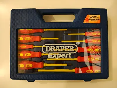 Draper Expert 11 Piece VDE Insulated Screwdriver Set