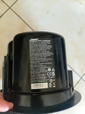 Bose In-Ceiling/Surface Small Speaker (single) - Black