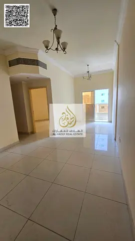 غرفتين وصالة للإيجار السنوي في النعيمية 1 عجمان | بلكونة بإطلالة مفتوحة | خزائن بالحائط | جيم ومسبح مجاني | قريب من مدرسة الحكمة | 35,000 درهم