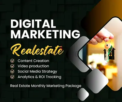 Promote your property effectively with our monthly real estate social media marketing package