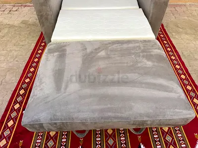 CrateBarral axis arm chair bed with mattress