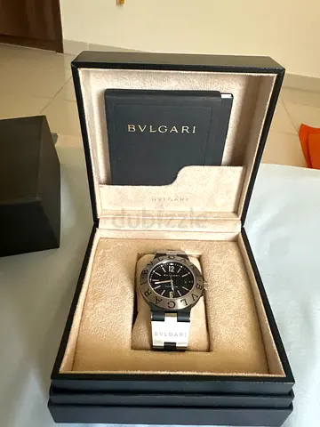 Authentic Bvlgari Diagono Titanium Automatic Watch - Full Set With Box  Manual