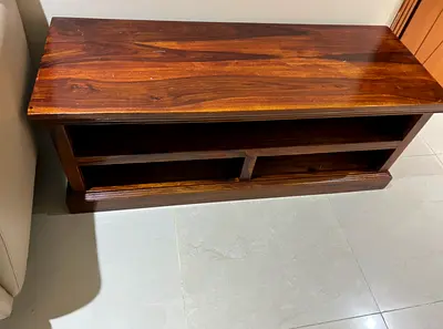 TV unit Marina solid wood- Entertainment center- TV table - TV cabinet
