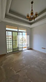 A spacious apartment is available for annual rent in Al Mowaihat 3, ideally located behind Saudi Ger