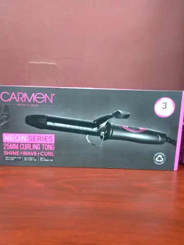 Carmen Neon Series 25mm Curling Tong