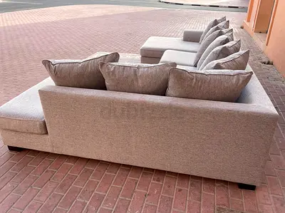 The One Kingston U Shape Sofa Gray Excellent Condition