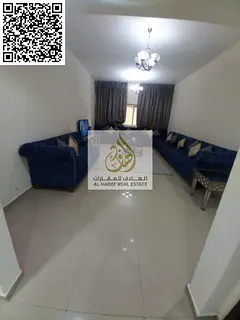 One bedroom and living room, large area, 2 bathrooms, master bedroom with balcony, high-end furnishi