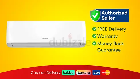 Hisense 2 Ton Rotary Split Air Conditioner - Brand New | 1 Year Warranty | Free Delivery