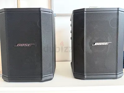2x Bose S1 PRO Speakers with 2x tripod stand