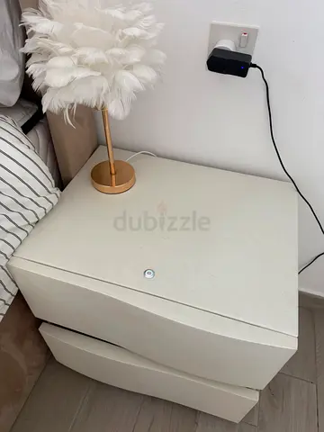 2x light up bedside tables originally bought for 900aed