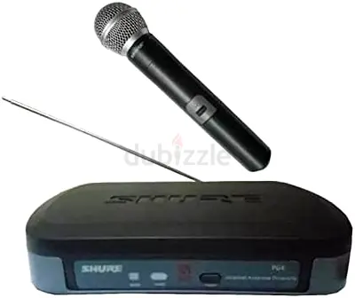 Shure Wireless Handheld Microphone System (Receiver + Mic)