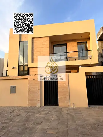 Villa for sale, cash or bank financing available, Al Yasmin area, Ajman, 5 bedrooms