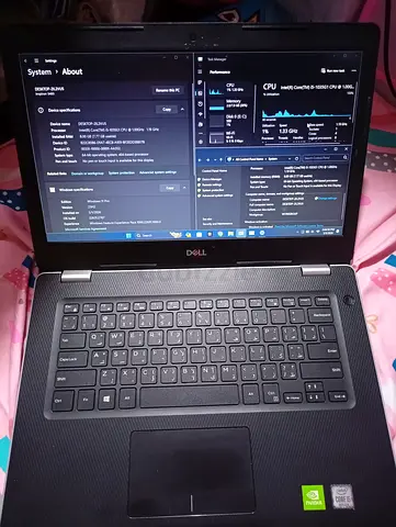 Dell Inspiron i5 10th gen 8gb ram nvidia gpu laptop