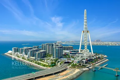 Full Sea View And Dubai Eye View | Bright | Vacant