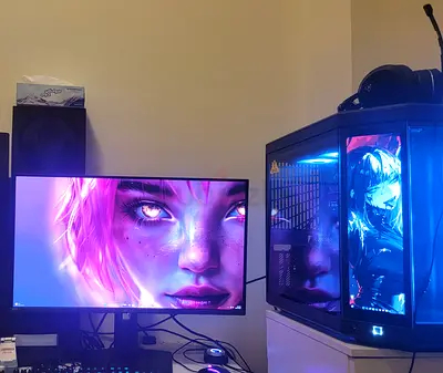 Rtx 5070 ti + i9 14900KF full high end gaming and work pc with monitor (complete setup)