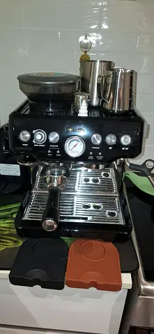 Breville Sage barista express and accessories