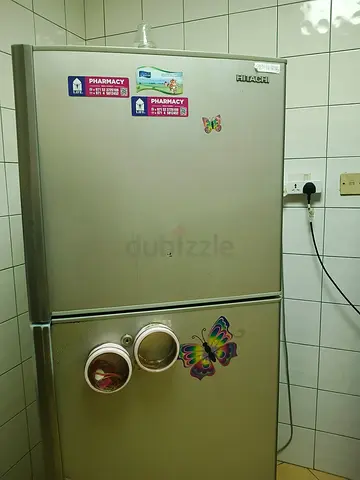 Used double-door refrigerator - good working condition